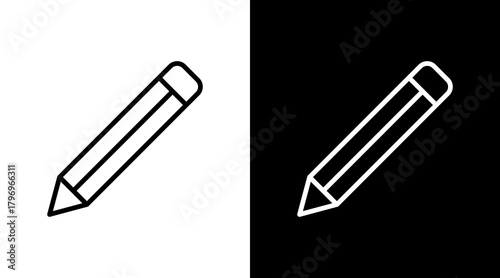 Edit  White Icon Set Design