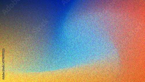 Colorful abstract pattern showcasing vibrant hues and gradients with soft circular shapes blending together in a seamless design