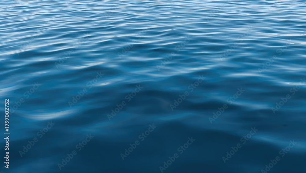 Naklejka premium Blue water texture, conveying a sense of softness and coolness, suitable for background use
