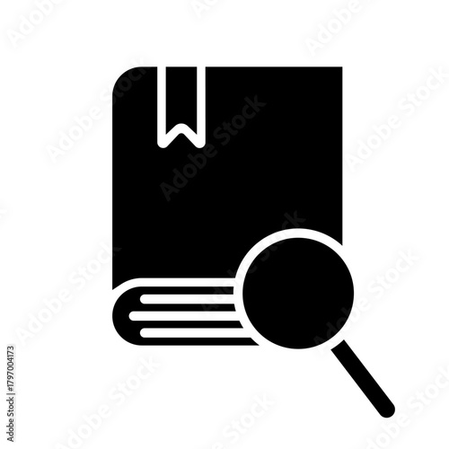 Search icon vector. Zoom illustration sign. San symbol. magnifying glass logo.