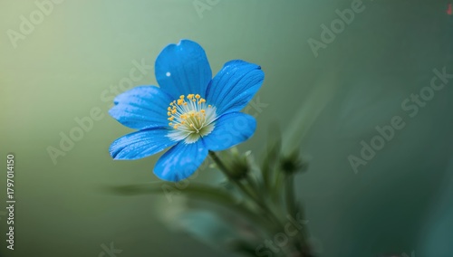 Ternate telang, an endemic plant species from the island of Ternate, highlighting its ecological uniqueness