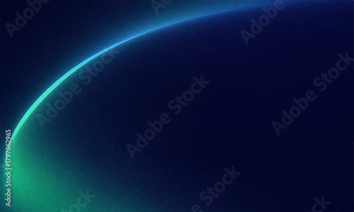 A blue Earth globe sphere with an atmospheric glow shines under the sun's light in dark space with stars