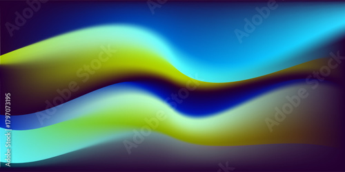 Motion colorful sound wave abstract vector background