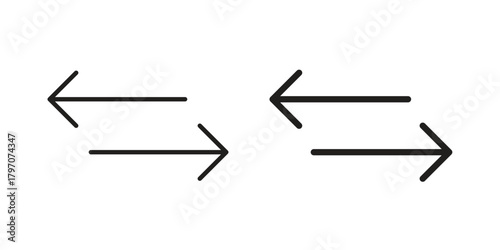 Data transfer icon for template. Icon vector graphic set