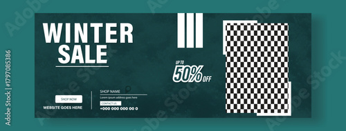 Winter Sale Social Media Post & Story Template Set.
Up to 50% Off Seasonal Shopping Promotion Designs.
Modern Winter Fashion and Clothing Sale Banner Bundle.
E-commerce and Retail Big Discount Ad.