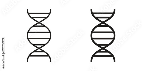 DNA icon for your website design, logo, app, UI. EPS10