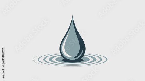 Low Blood Pressure Water and Heartbeat Symbolizing Vital Health and Wellness