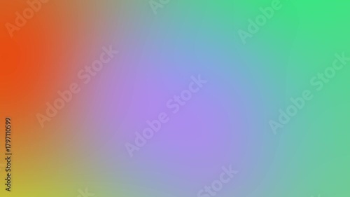 4K Colorful Gradient Abstract Loop Background with Dynamic Particles and Digital Motion Patterns