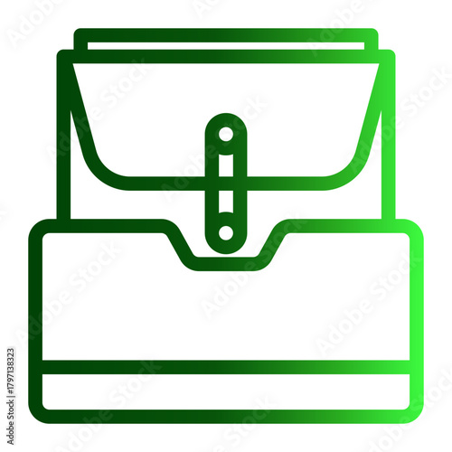 Document Storage Organization icon from the Notary icon collection (Outline Gradient Style)