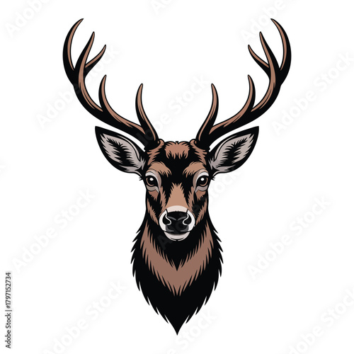 deer head silhouette
