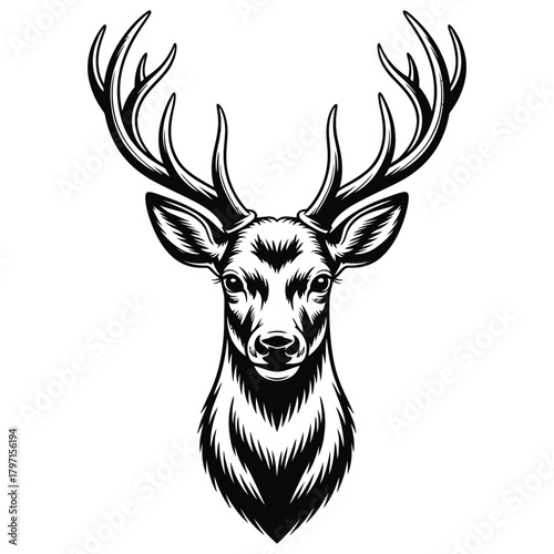 deer head silhouette