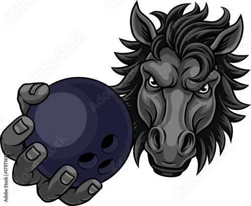 Horse mustang bronco stalli...