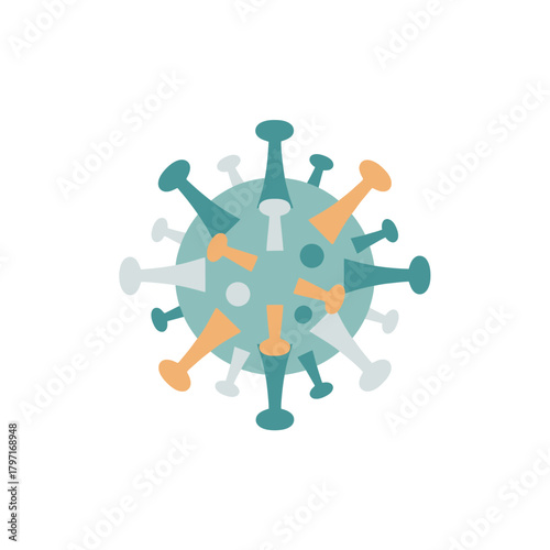 Virus Particle Medical