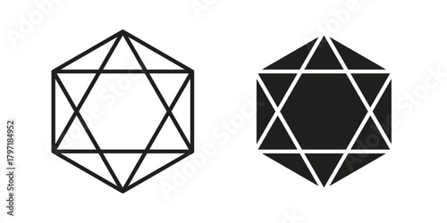 Dice d20 icon