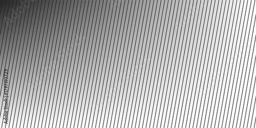 Slash line. Border with diagonal lines. Angle of tilt stripes. Black pattern of footer isolated vector on white background.