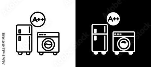Efficient Appliances linemixed icon