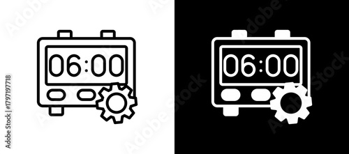 Programmable Timer linemixed icon
