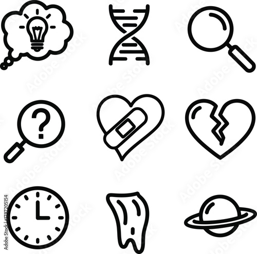 medical equipment icon sets