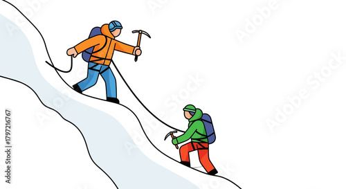 Two Climbers Reach New Heights With Their Determination And Teamwork