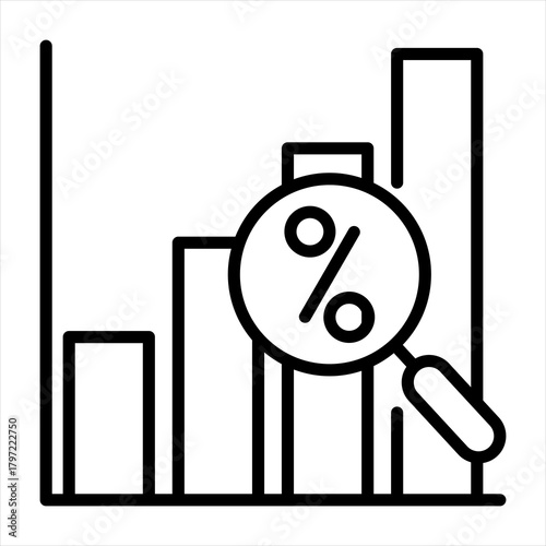 producer price index single icon outline style