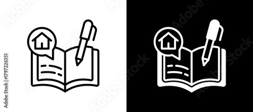 Homework linemixed icon