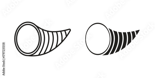 Cornucopia icon for web and app. vector illustration eps