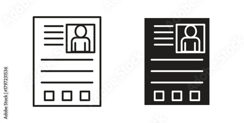 Criminal record icon for web and app. vector illustration eps