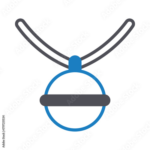Necklace Vector Icon which can easily modify or edit