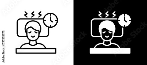 Sleepless Nights linemixed icon