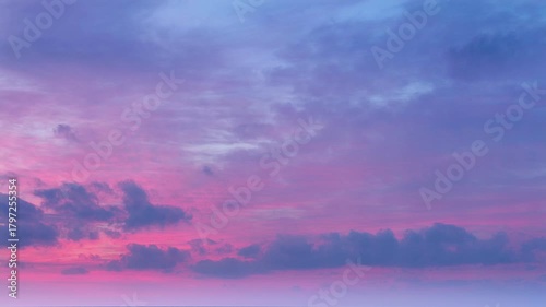 The view of the sky is very beautiful.