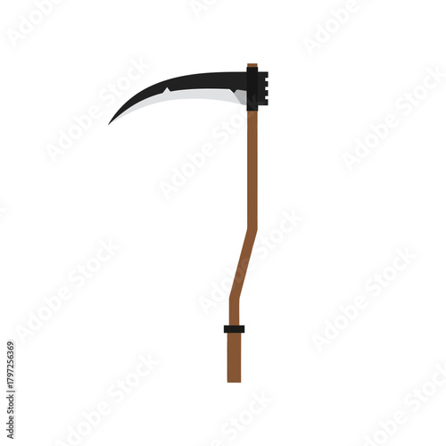 Vintage Vector Lamp Post with Metal Hanger and Old Lampstand Equipment