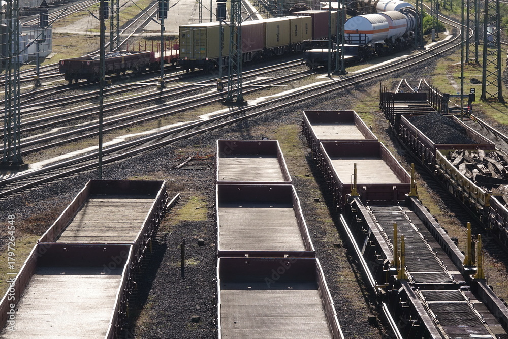 Fototapeta premium Güterbahnhof