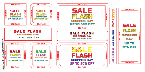 boost your sales with sale flash shopping day designs offering up to 50% off perfect for grabbing attention increasing engagement and driving conversions