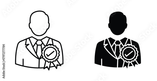 certified person icon