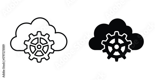 Cloud Setting Icon