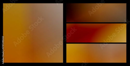 Earthy Gradient Background, rich browns and reds, warm autumnal feel