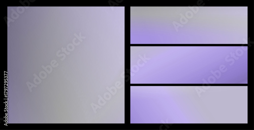 Subtle Gradient Background, cool grey and lavender purple, gentle color shift,