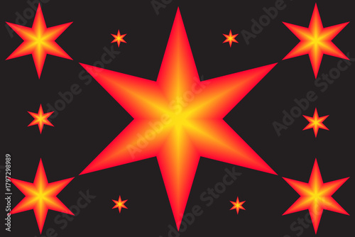 Radiant Fire Starburst