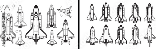 rocket clipart, space shuttle vector, sky exploration illustration, astronaut science art, galaxy travel vector, launch ship graphic, flight technology design, space travel artwork, rocket science vec