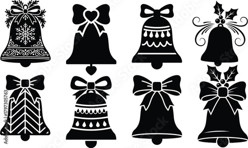 christmas bells set