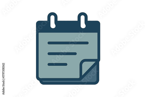 Calendar symbol for scheduling appointments and managing important business dates