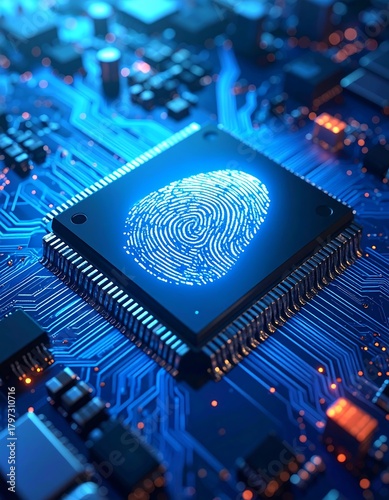 Fingerprint Security on Microchip - Advanced Biometric Technology.