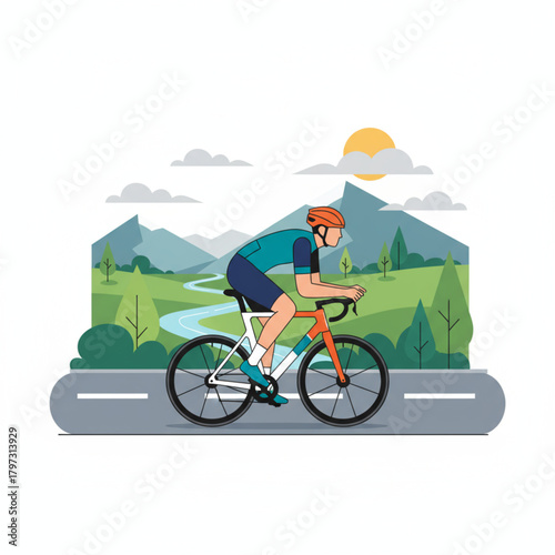 Outdoor Cycling and Mountain Biking