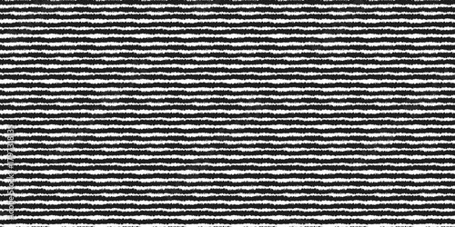 Vector seamless pattern with dynamic black horizontal lines.
