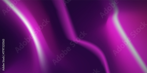 Purple silk satin fabric texture background | Abstract smooth flowing wave design backdrop. fashion; curve; velvet; silky; light; wallpaper; ripple; decoration; drapery;