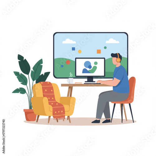 Remote Work and Online Telecommuting