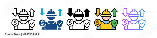 Workers Compensation multiple icon