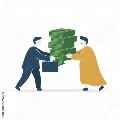 Investment, Loan, or Financial Transaction	Investment, finance, money, loan, transaction,