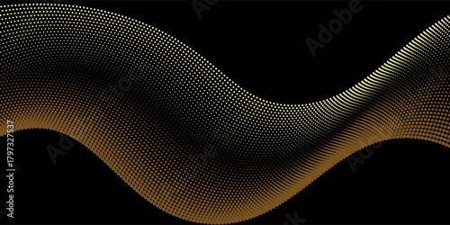 Luxurious golden background with satin drapery. 3d illustration, 3d rendering modern