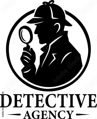 Logo for a detective agency